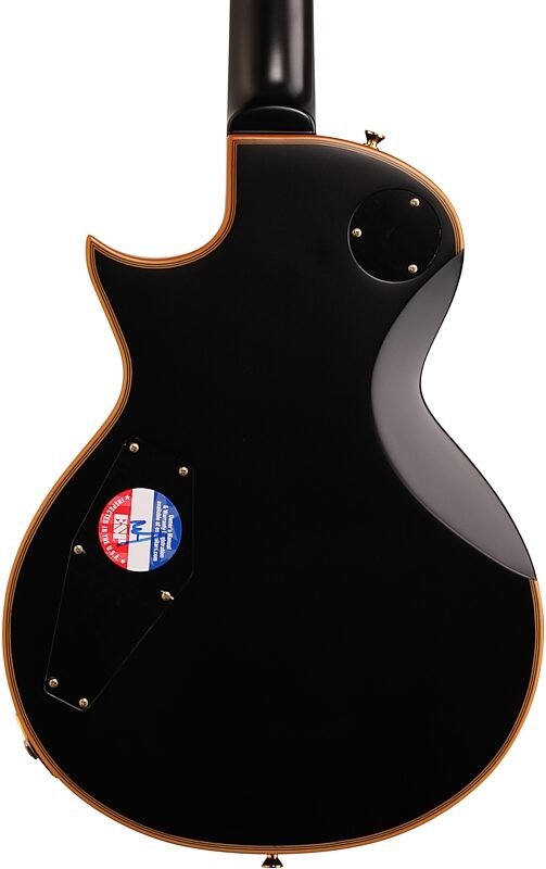 ESP E-II Eclipse DB Electric Guitar, Vintage Black, Body Straight Back