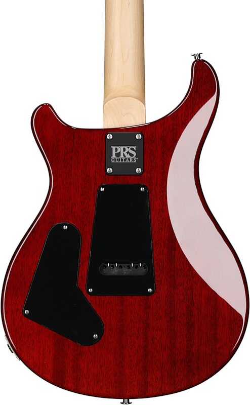 PRS Paul Reed Smith CE24 Electric Guitar (with Gig Bag), Dark Cherry Sunburst, Blemished, Body Straight Back