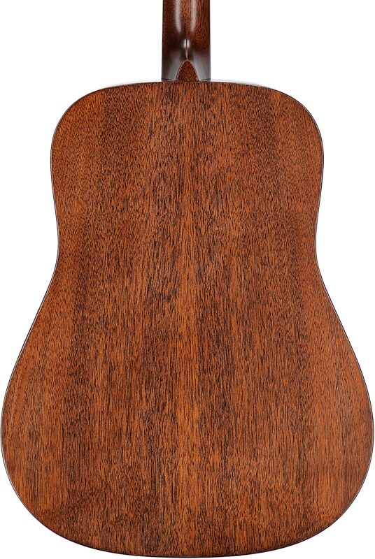 Martin D-17-v2 Acoustic Guitar (with Case), Natural, Body Straight Back