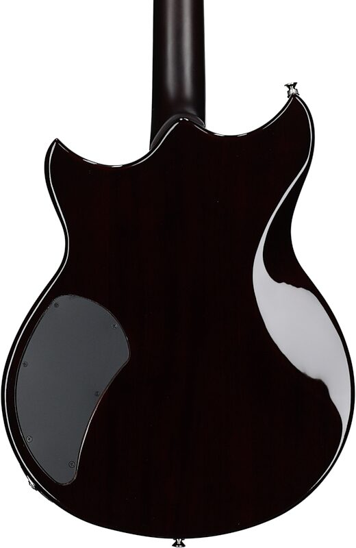Yamaha Revstar Standard RSS02T Electric Guitar (with Gig Bag), Black, Body Straight Back