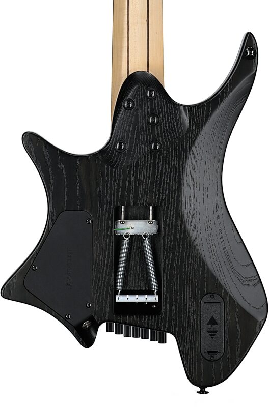 Strandberg Boden Prog NX 7 Electric Guitar (with Gig Bag), Charcoal Black, Body Straight Back