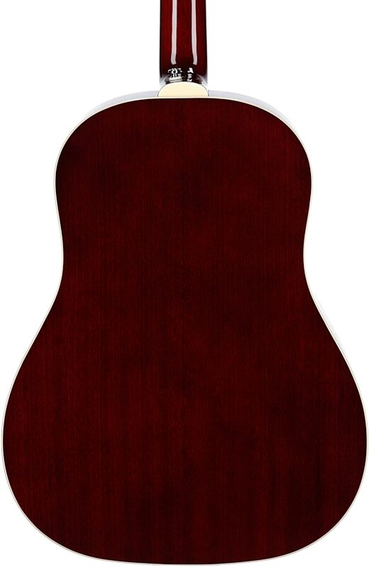 Guild DS-240 Dreadnought Acoustic Guitar, Wine Red, Body Straight Back