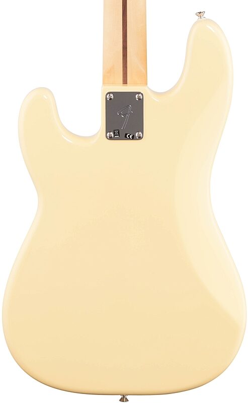 Fender Player Precision Electric Bass, Maple Fingerboard, Buttercream, Body Straight Back