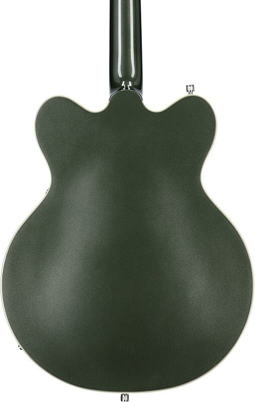 Gretsch G5622 Electromatic Center Block Double-Cut Electric Guitar, Olive Metallic, Body Straight Back