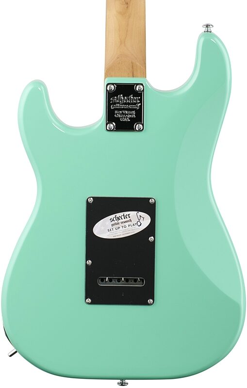 Schecter Nick Johnston Traditional HSS Electric Guitar, Ebony Fingerboard, Atomic Green, Body Straight Back