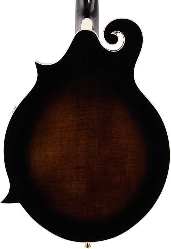 Ibanez M522S F-Style Mandolin, Dark Violin Sunburst, Body Straight Back