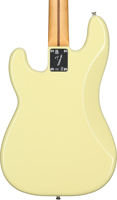 Fender Player II Precision Electric Bass, with Maple Fingerboard, Hialeah Yellow, Open Box (Very Good), Body Straight Back