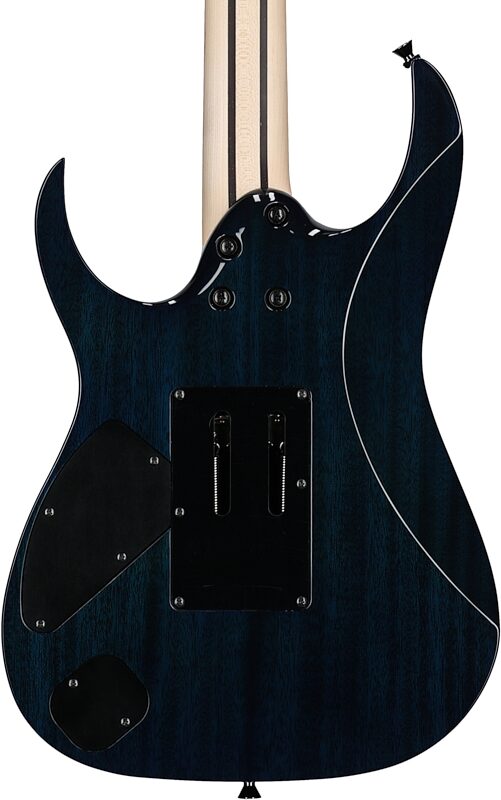 Ibanez RG8570 J Custom Electric Guitar (with Case), Royal Blue Sapphire, Body Straight Back