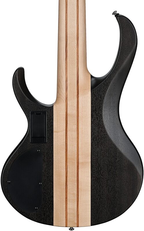 Ibanez BTB605 Electric Bass, 5-String, Transparent Gray Flat, Body Straight Back