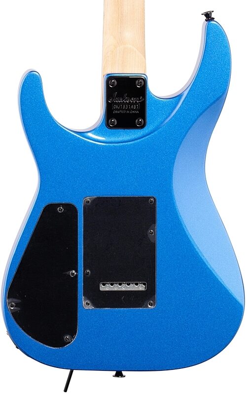 Jackson JS Series Dinky JS11 Electric Guitar, Amaranth Fingerboard, Metallic Blue, Body Straight Back