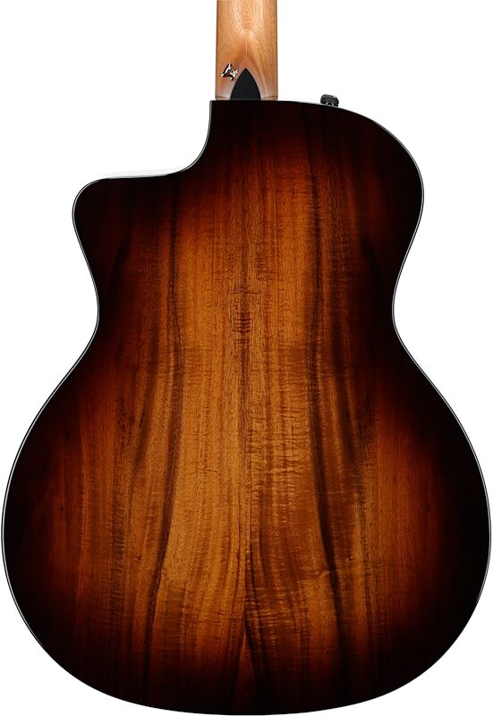 Taylor 214ce-K Plus Grand Auditorium Acoustic-Electric Guitar (with Aerocase), Shaded Edge Burst, Body Straight Back