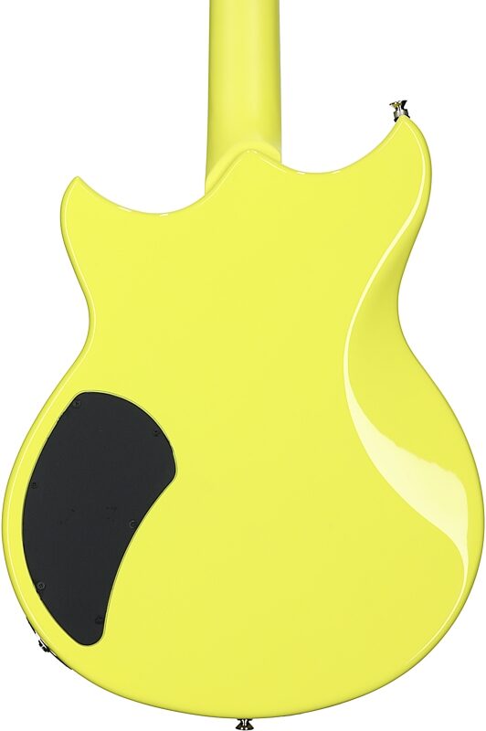 Yamaha Revstar Element RSE20 Electric Guitar, Neon Yellow, Body Straight Back