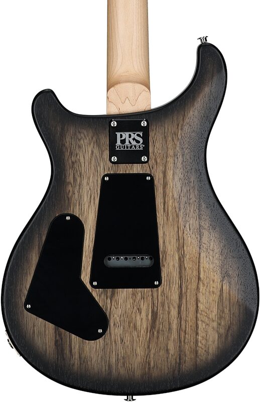 PRS Paul Reed Smith CE 24-08 Black Limba Limited Edition Electric Guitar (with Gig Bag), Smokeburst, Body Straight Back