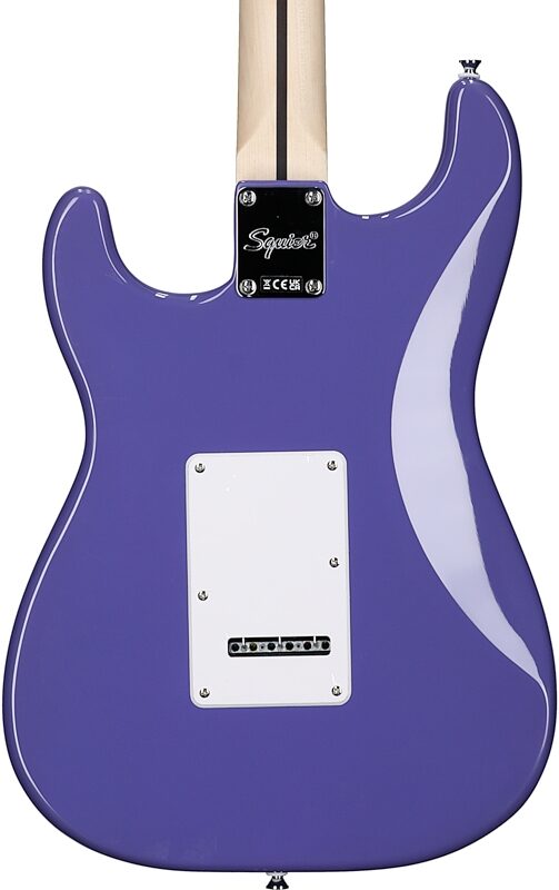 Squier Sonic Stratocaster Electric Guitar, Laurel Fingerboard, Ultraviolet, Body Straight Back
