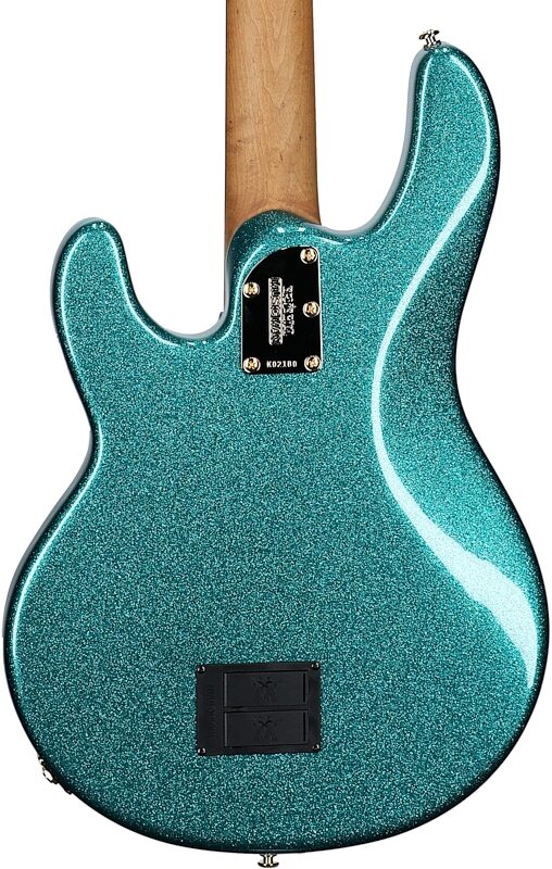 Ernie Ball Music Man StingRay Special Electric Bass (with Mono Case), Ocean Sparkle, Body Straight Back