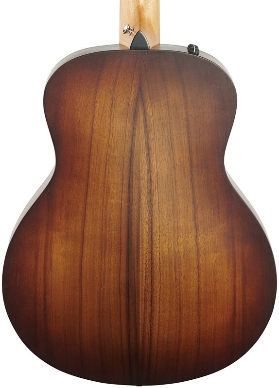 Taylor GS Mini-e Koa Plus Acoustic-Electric Guitar (with Gig Bag), Shaded Edge Burst, Body Straight Back