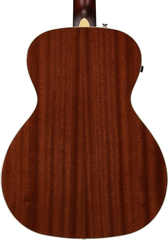Fender Villager 12-String Acoustic-Electric Guitar (with Gig Bag), Aged Natural, Body Straight Back