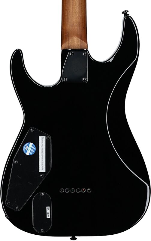 ESP LTD Josh Middleton JM-1 Electric Guitar (with Case), Deep Blood Moon, Body Straight Back