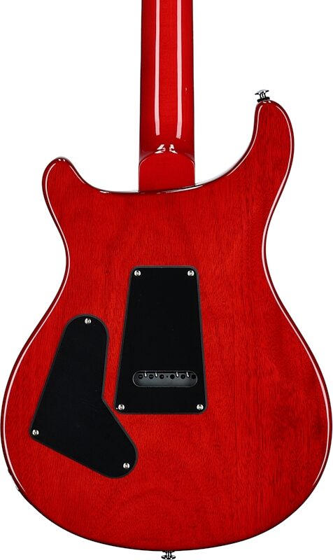 PRS Paul Reed Smith SE Custom 24 Electric Guitar (with Gig Bag), Charcoal Cherry Burst, Body Straight Back