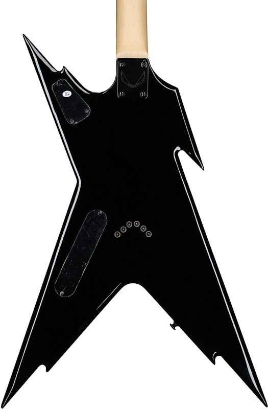 Dean Razorback X Electric Guitar, Classic Black, Scratch and Dent, Body Straight Back