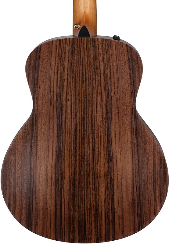 Taylor 50th Anniversary GS Mini-e Rosewood SB LTD Acoustic-Electric Guitar (with Gig Bag), Rosewood Sunburst, Body Straight Back