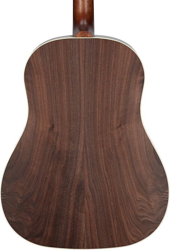 Gibson J-45 Studio Walnut Acoustic-Electric Guitar (with Case), Satin Walnut Burst, Body Straight Back