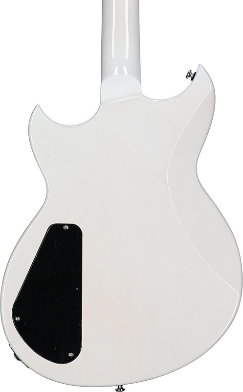 Reverend Sensei H90 Electric Guitar, Transparent White, Body Straight Back