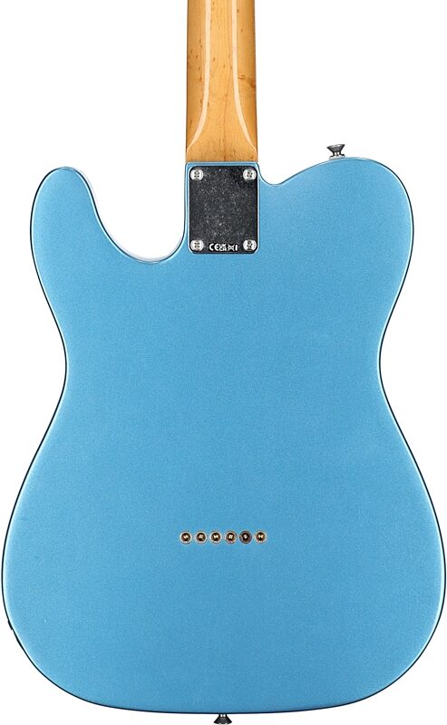 Fender Limited-Edition Vintera II Road Worn '60s Telecaster Rosewood Fingerboard Electric Guitar (with Gig Bag), Lake Placid Blue, Body Straight Back
