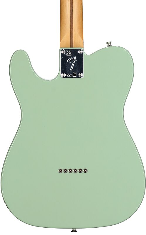 Fender Player II Telecaster Electric Guitar, with Rosewood Fingerboard, Birch Green, Body Straight Back