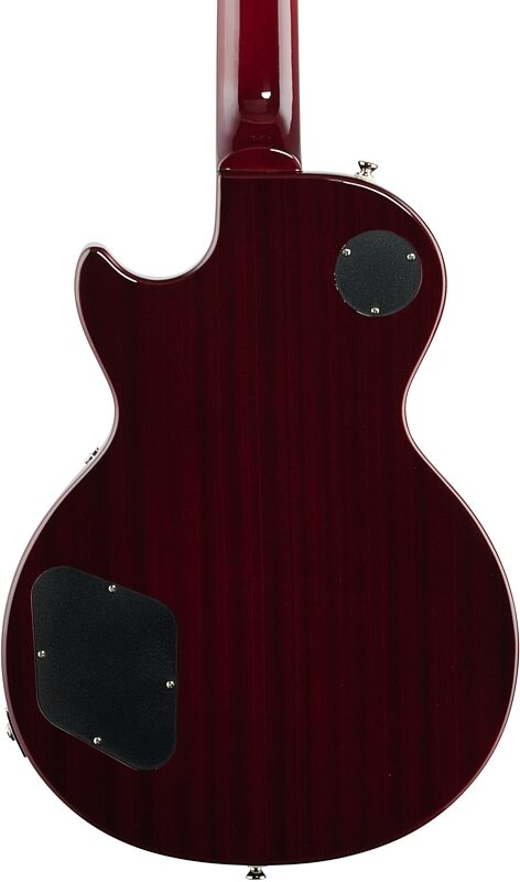 Epiphone Les Paul Studio Electric Guitar, Wine Red, Body Straight Back