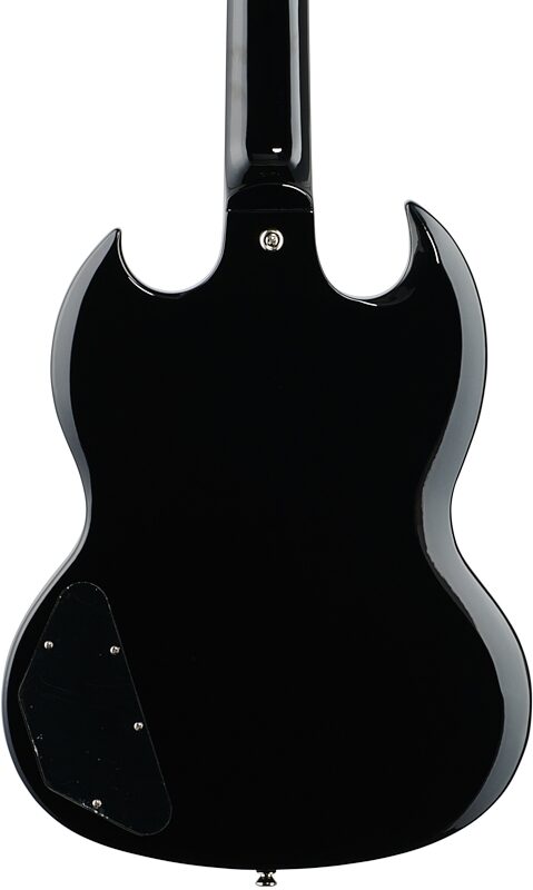 Epiphone SG Standard Electric Guitar, Ebony, Body Straight Back