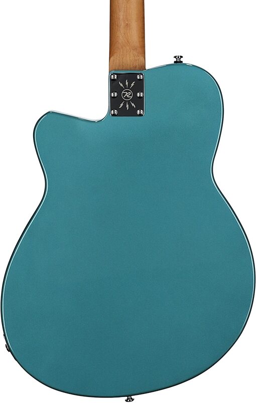 Reverend Club King 290 Electric Guitar, Deep Sea Blue, Body Straight Back