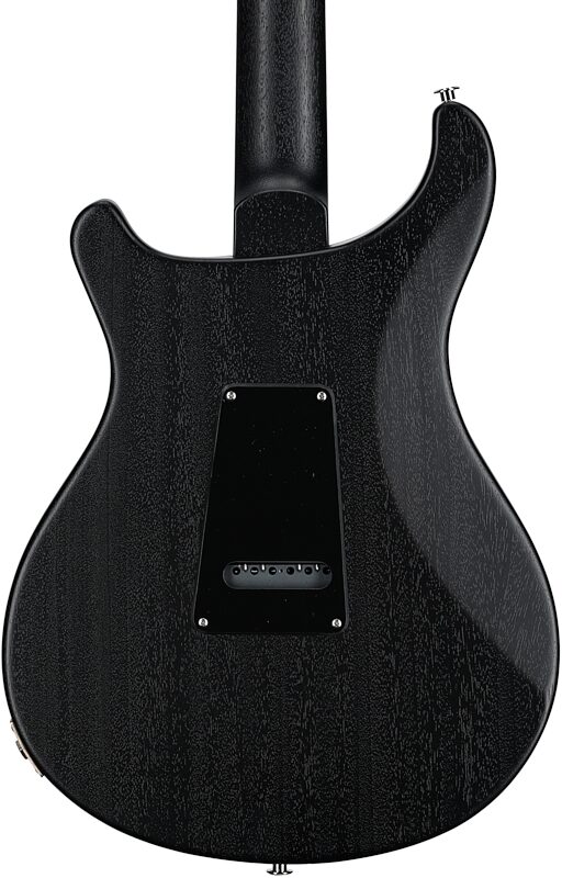 PRS Paul Reed Smith S2 Standard 24 Satin Pattern Thin Electric Guitar (with Gig Bag), Charcoal, Body Straight Back