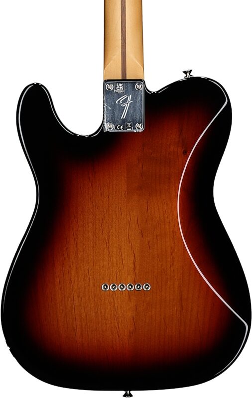 Fender Player II Telecaster HH Electric Guitar, with Maple Fingerboard, 3-Color Sunburst, Body Straight Back