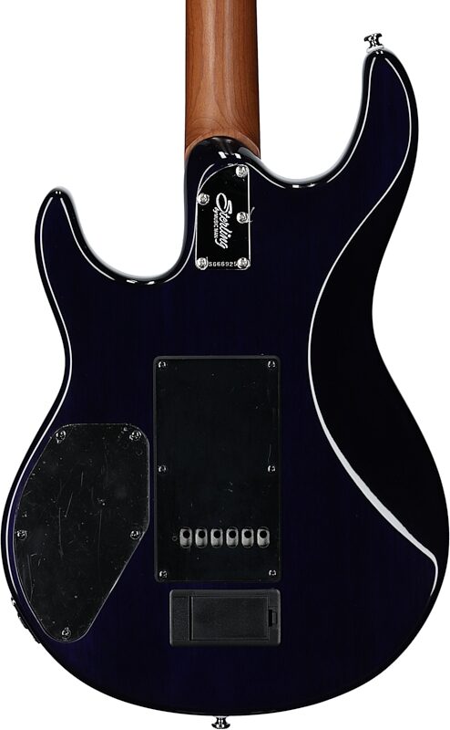 Sterling by Music Man Steve Lukather LK100 Electric Guitar, Blueberry Burst, Body Straight Back