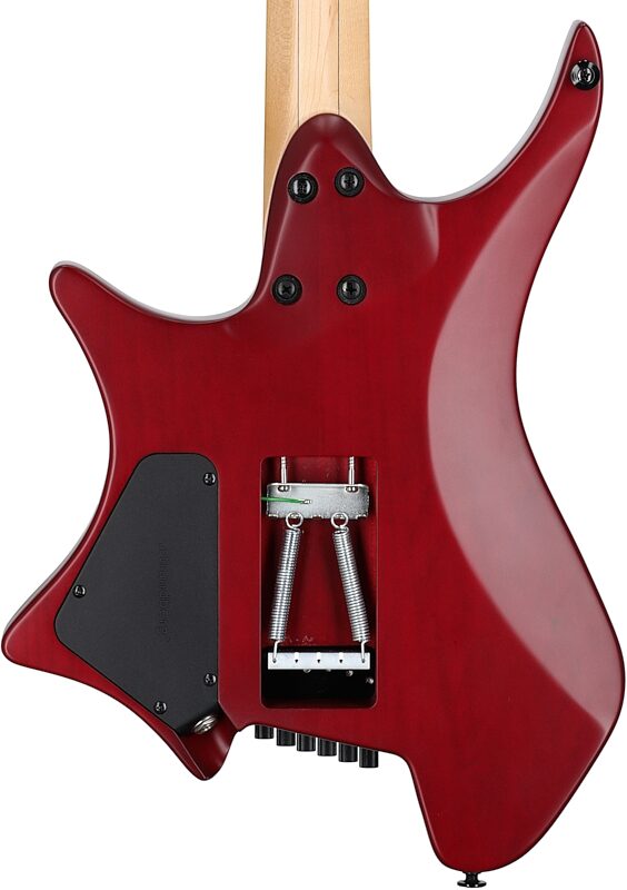 Strandberg Boden Standard NX 6 Tremolo Electric Guitar (with Gig Bag), Red, Body Straight Back