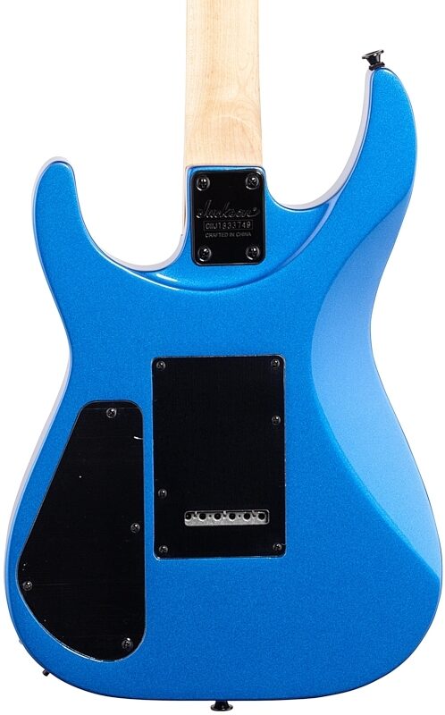 Jackson JS Series Dinky JS12 Electric Guitar, Amaranth Fingerboard, Metallic Blue, Body Straight Back