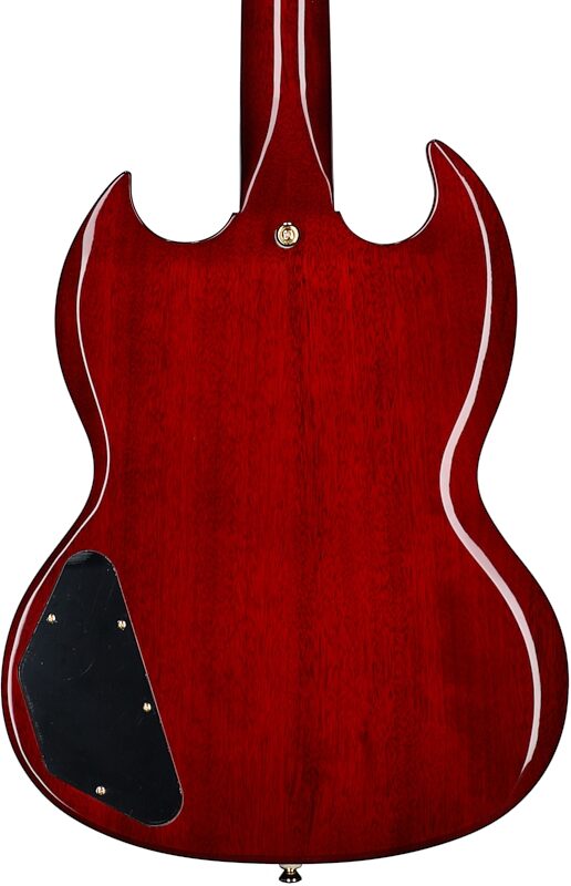 Epiphone Joe Bonamassa 1963 SG Custom Electric Guitar (with Custom Hard Case), Dark Wine Red, Body Straight Back