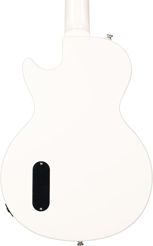 Epiphone Billie Joe Armstrong Les Paul Junior Electric Guitar (with Case), White, Body Straight Back