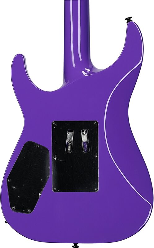 Kramer SM-1H Floyd Rose Electric Guitar, Shockwave Purple, Blemished, Body Straight Back