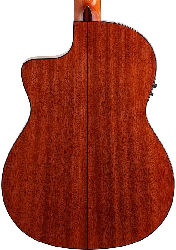 Cordoba C5-CE Classical Acoustic-Electric Guitar, Natural, Solid Cedar Top, Blemished, Body Straight Back