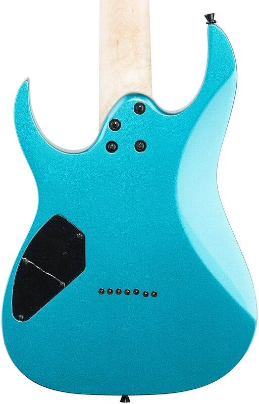 Ibanez GiO GRG7221M 7-String Electric Guitar, Metallic Light Blue, Body Straight Back