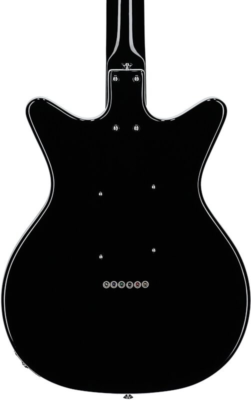 Danelectro 59 Electric Guitar, 12-String, Black, Body Straight Back