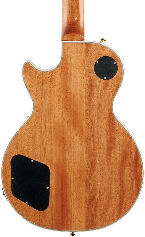Epiphone Les Paul Custom Koa Electric Guitar, Natural, Blemished, Body Straight Back