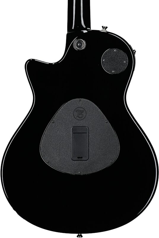 Taylor T5z Pro Armrest Electric Guitar (with Case), Black, Body Straight Back