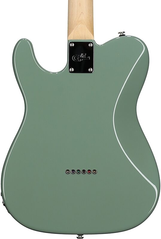 G&L Fullerton Deluxe ASAT Classic Bluesboy Electric Guitar (with Gig Bag), Matcha Tea, Body Straight Back