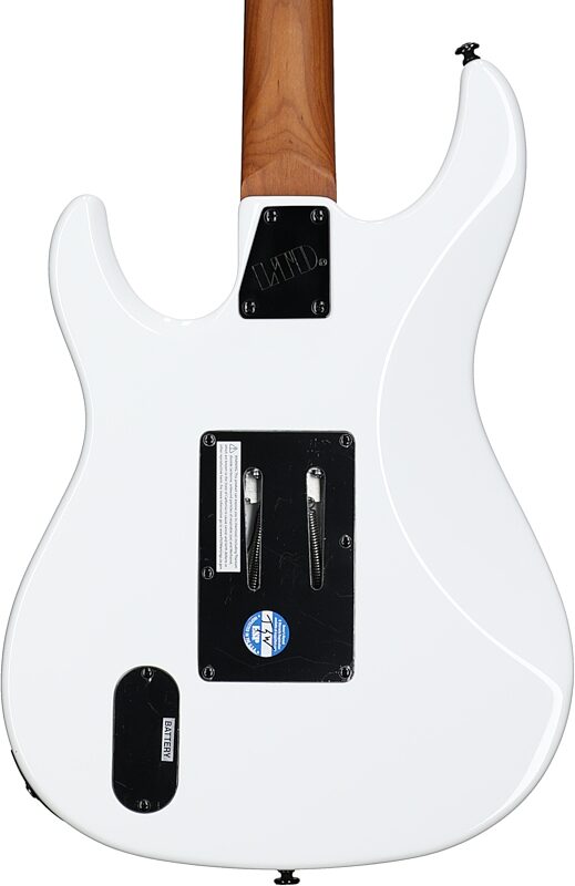 ESP LTD SN-1000FR Snow White Electric Guitar, Snow White, Body Straight Back