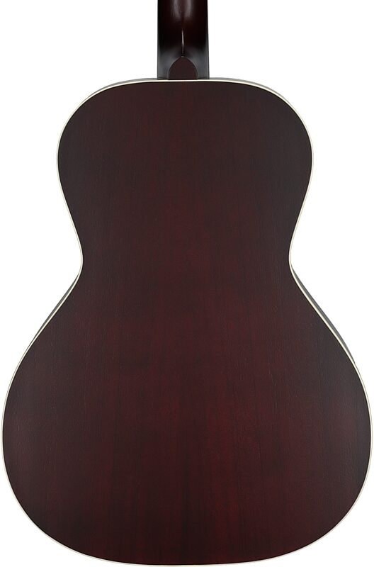 Gibson L-00 Special Acoustic-Electric Guitar (with Case), Wine Red, Open Box (Very Good), Body Straight Back
