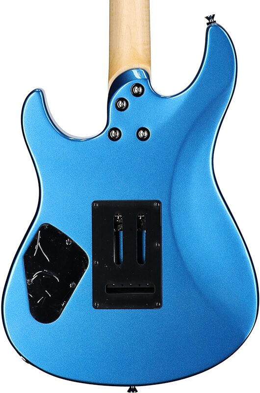 Yamaha Pacifica Professional PACP12 Electric Guitar, Rosewood Fretboard (with Case), Sparkle Blue, Body Straight Back