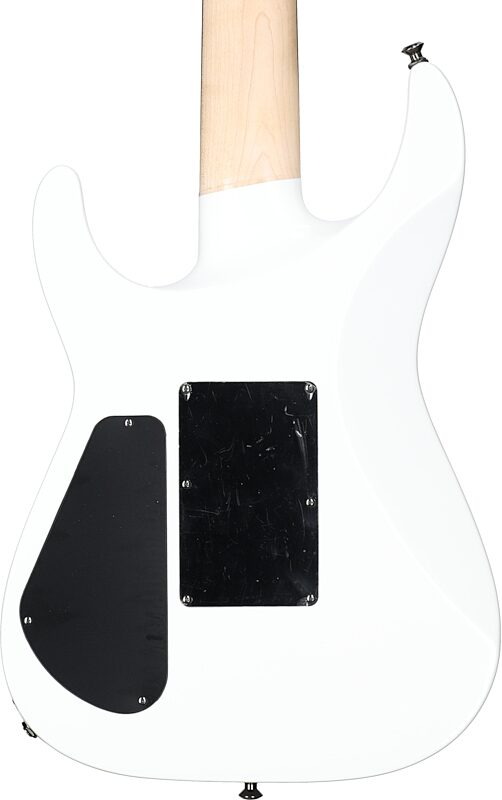 Jackson Pro Soloist SL7A MAH Electric Guitar, 7-String, Unicorn White, Body Straight Back